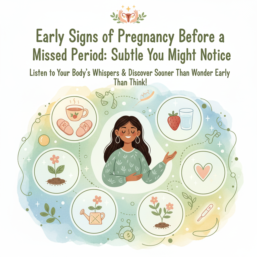 Early Signs of Pregnancy Before a Missed Period: Subtle Clues You Might Notice Sooner Than You Think