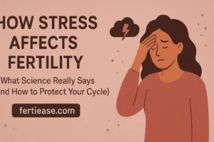 How Stress Affects Fertility: What Science Really Says (and How to Protect Your Cycle)