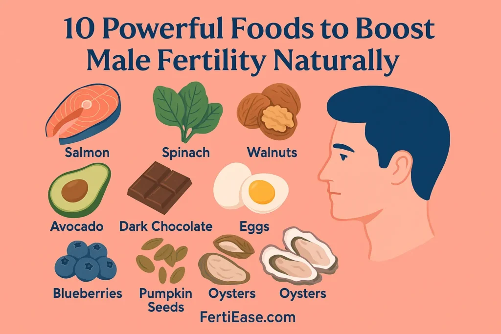 10 Powerful Foods To Boost Male Fertility Naturally Fertiease