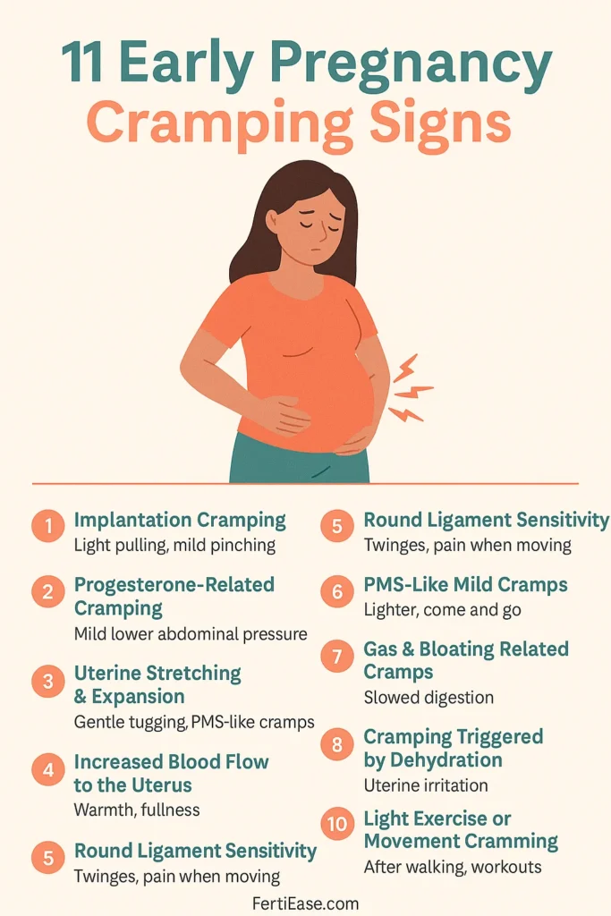 11 Early Pregnancy Cramping Signs Whats Normal And Whats Not 2 Fertiease