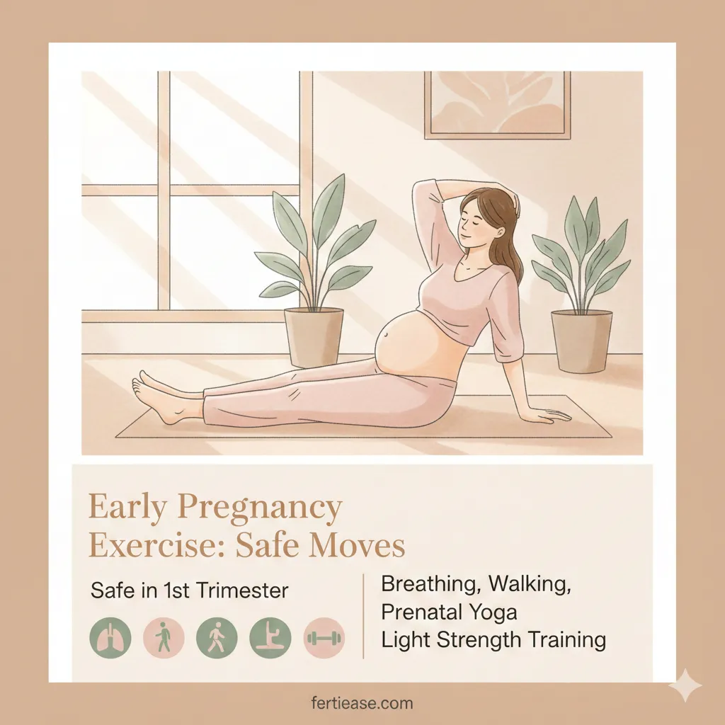 Early Pregnancy Exercise Whats Safe In The First 12 Weeks 9 Powerful Tips 2 Fertiease