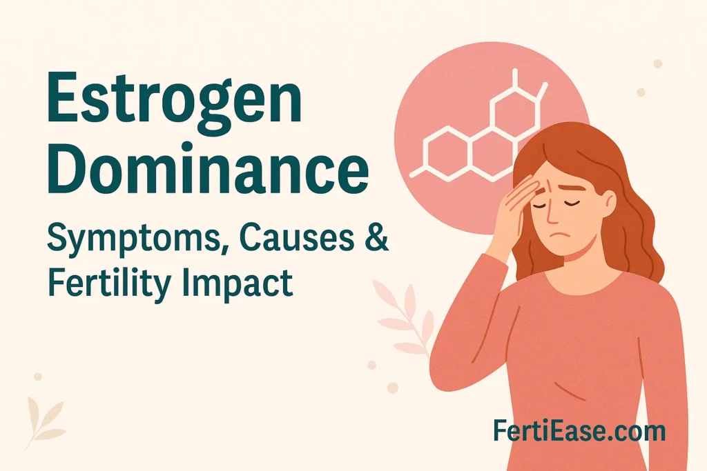 Estrogen Dominance Symptoms Causes Fertility Impact Fertiease