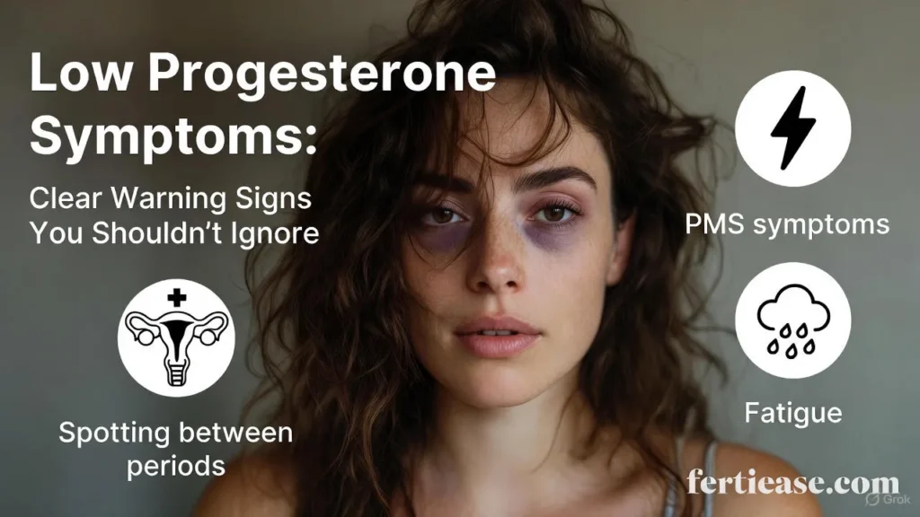 Low Progesterone Symptoms Clear Warning Signs You Shouldnt Ignore Fertiease