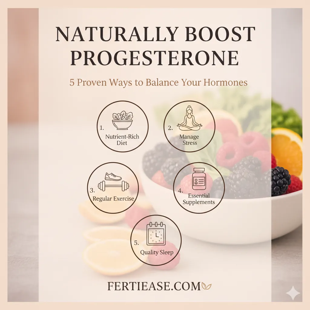 How To Boost Progesterone Naturally Science Backed Methods For Balance 2 Fertiease